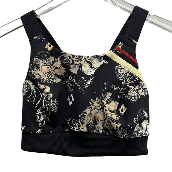 Free People Movement Freestyle Sports Bra Printed Floral XS Racerback NWOT - Picture 4 of 6